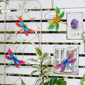 SUNREEK dragonfly decor suited for porch or door display.