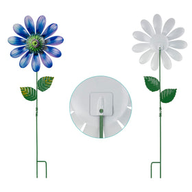 SUNREEK Flower-pot stake for bright curb appeal in containers.
