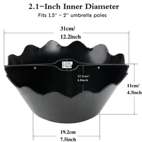 SUNREEK connected planters forming a round patio centerpiece