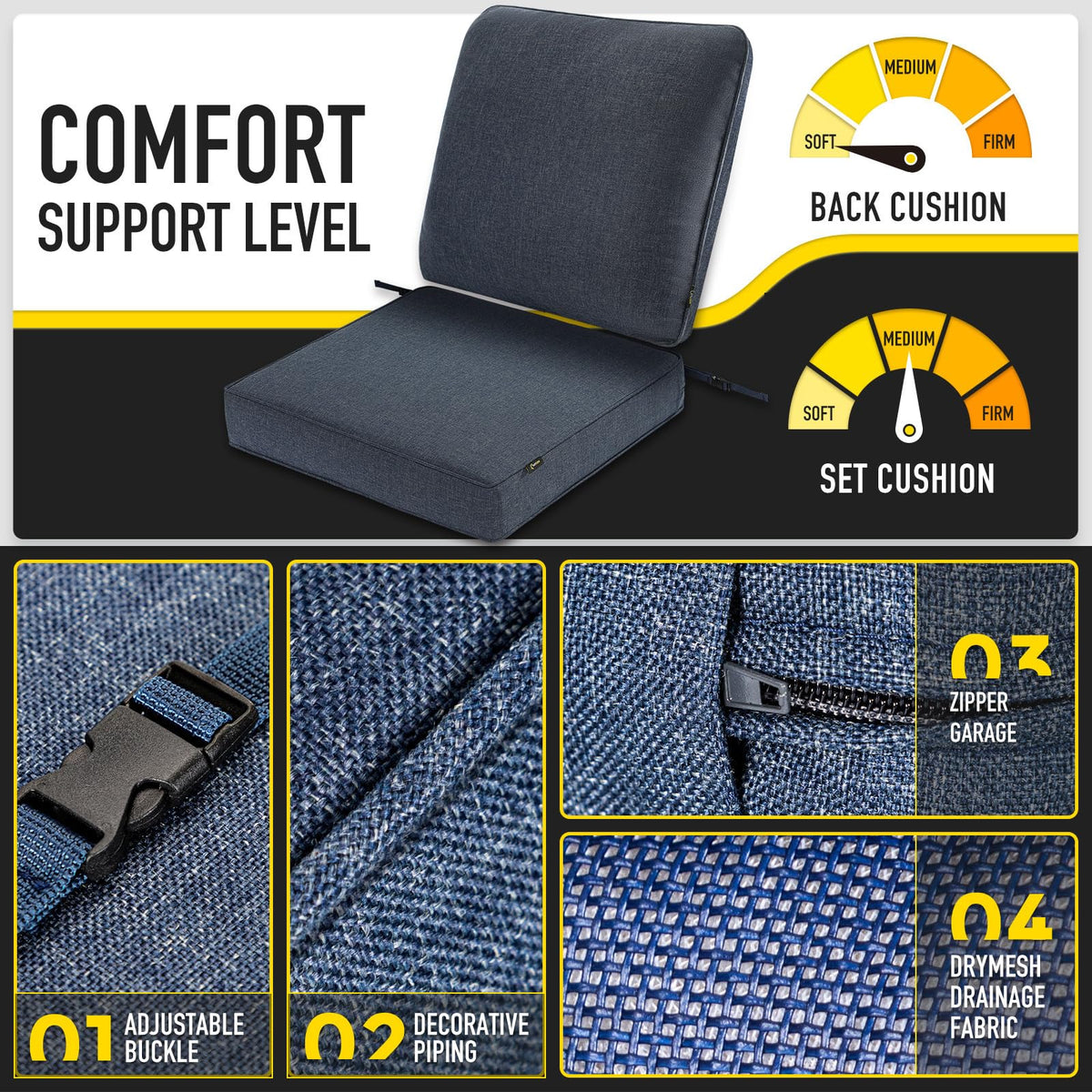 SUNROX DryMesh drainage design with mesh lining boosts breathability.