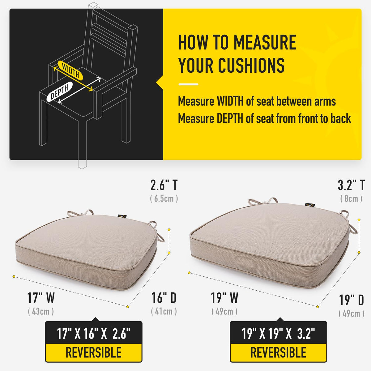 SUNROX cushion expands quickly after unboxing and ready for use.
