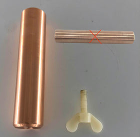 Sunsest M6-thread copper anode fits most solar pool ionizers securely.