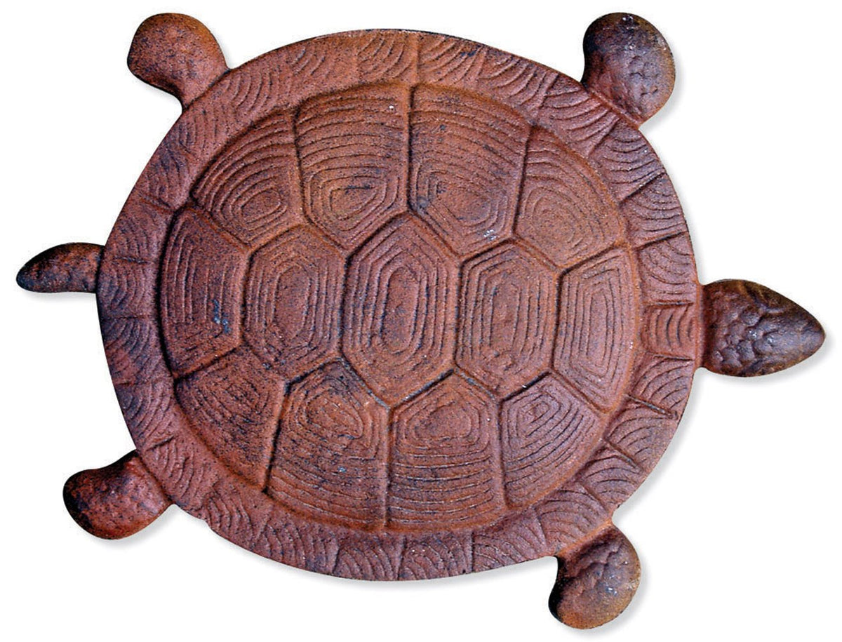 Sunset Vista Designs turtle stepping stone for rustic garden paths and decorative yard accents