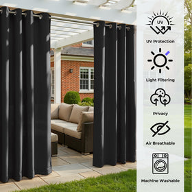 Sunshelf light-filtering fabric softens sun without darkening your outdoor lounge.