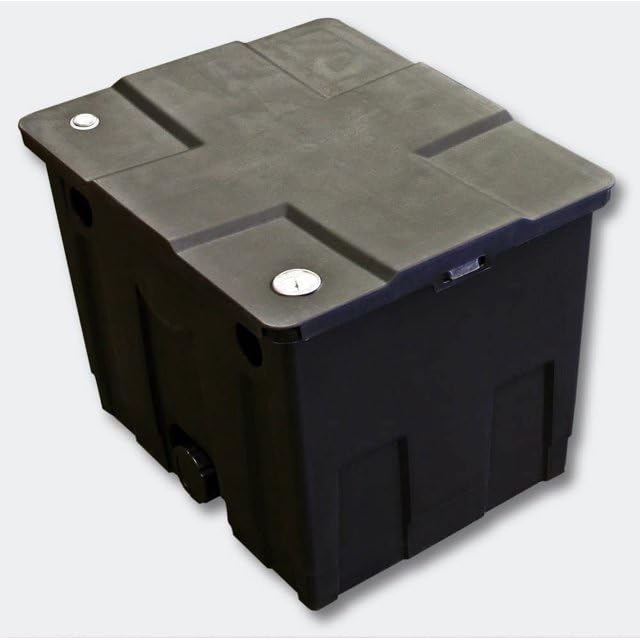 SunSun CBF-350 media bay inside shows multi-stage filtration options