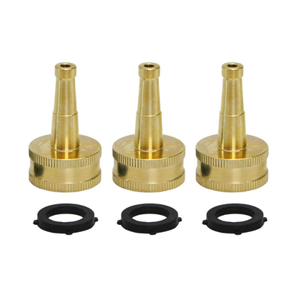 SUNTAI solid brass jet sweeper nozzle assembly shows rugged durability for outdoor cleaning tasks.