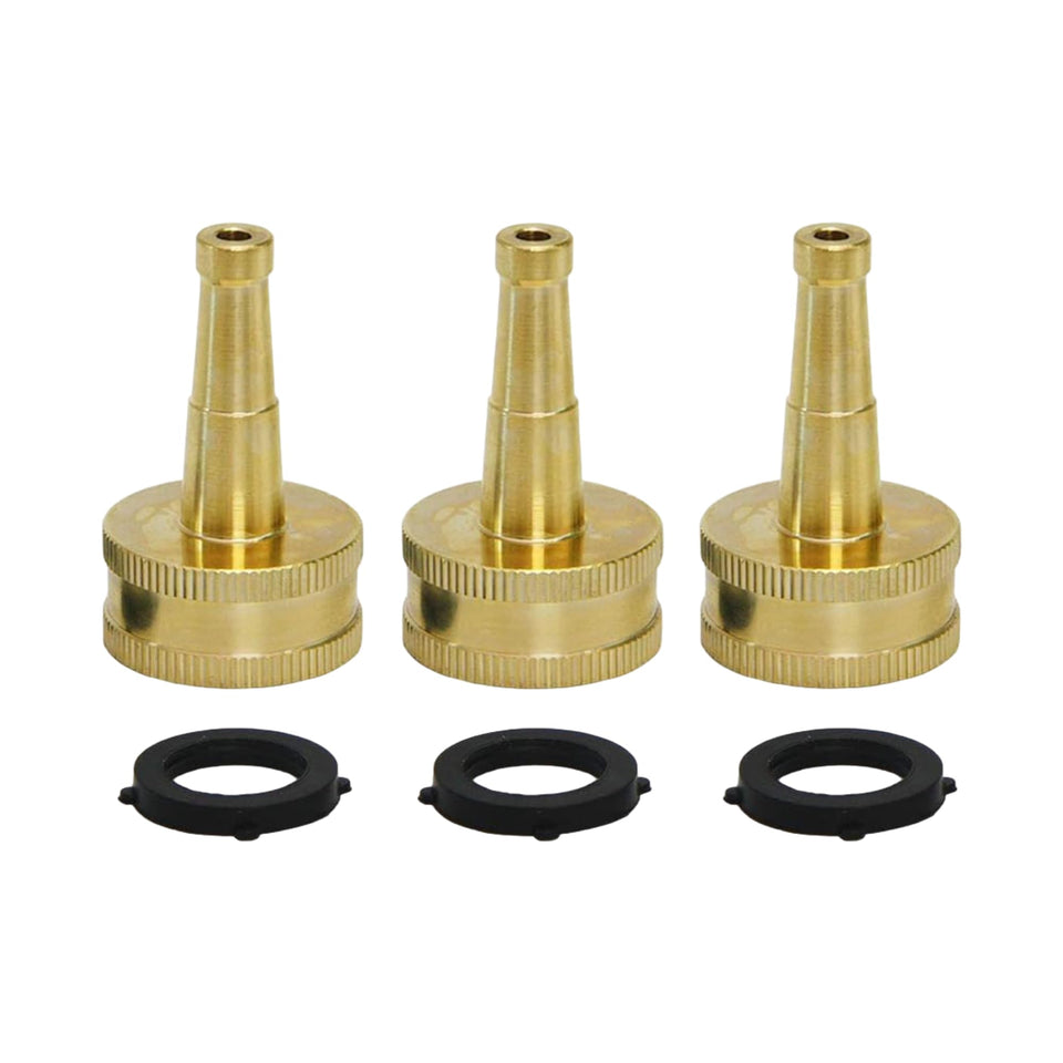 SUNTAI solid brass jet sweeper nozzle assembly shows rugged durability for outdoor cleaning tasks.