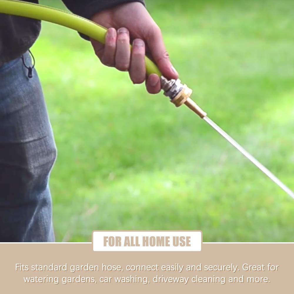 SUNTAI solid brass jet sweeper nozzle car-wash-ready for efficient vehicle rinsing.