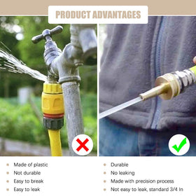 SUNTAI solid brass jet sweeper nozzle garden-cleaning shows precise spray for beds and paths.