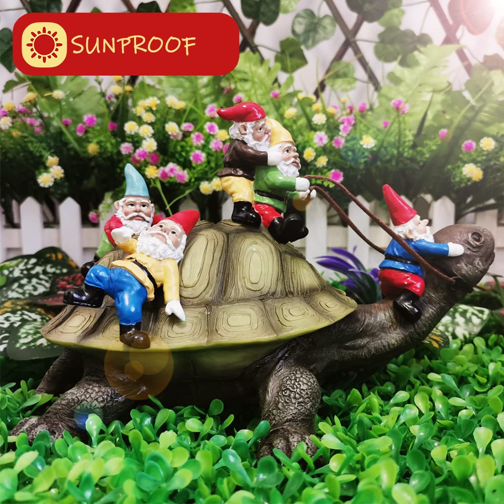 Sunthus Garden Gnome Turtle packed securely for safe shipping.