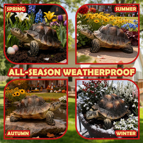 Sunthus Turtle sculpture with waterproof and sunproof coating for weather resistance