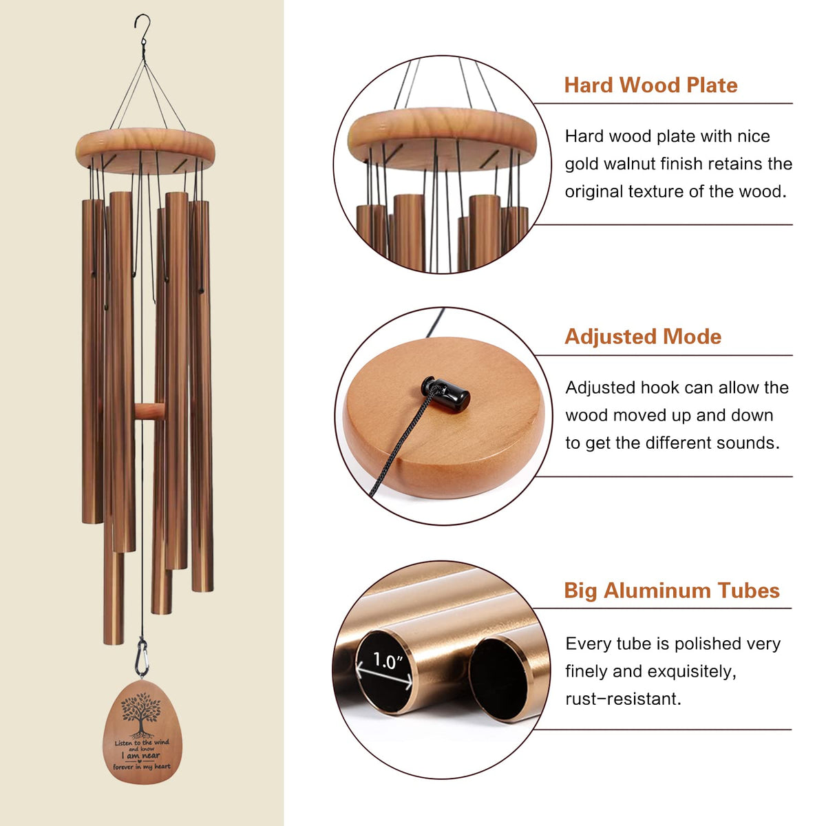Suntimber outdoor garden decor enhances porch and patio spaces with serenity.