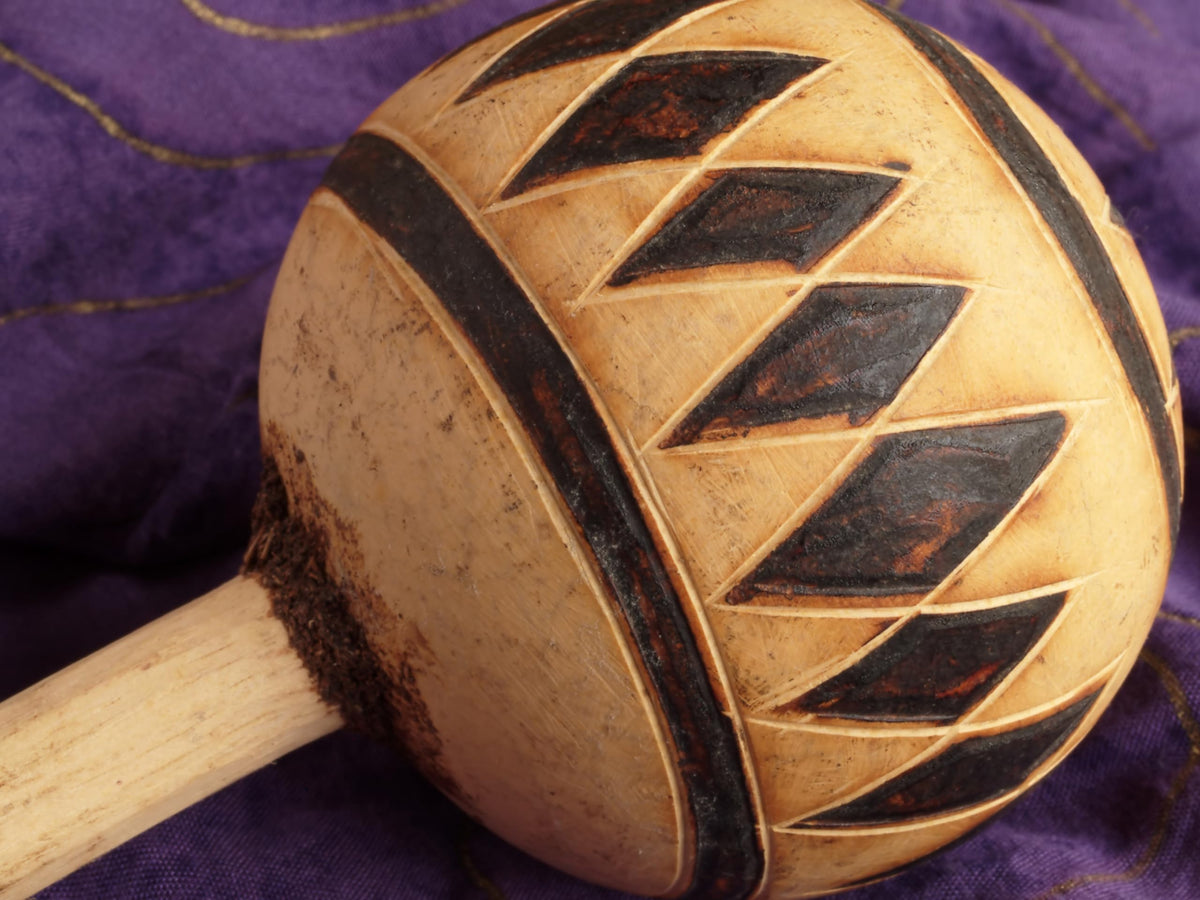 Sunutri Gourd Luffa Sponge with dried fibers, ready for natural exfoliating use