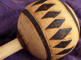 Sunutri Gourd Luffa Sponge with dried fibers, ready for natural exfoliating use