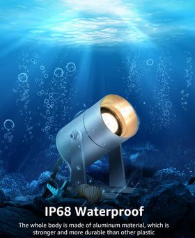 SUNVIE waterproof 12-24V pond light compatible with low-voltage systems