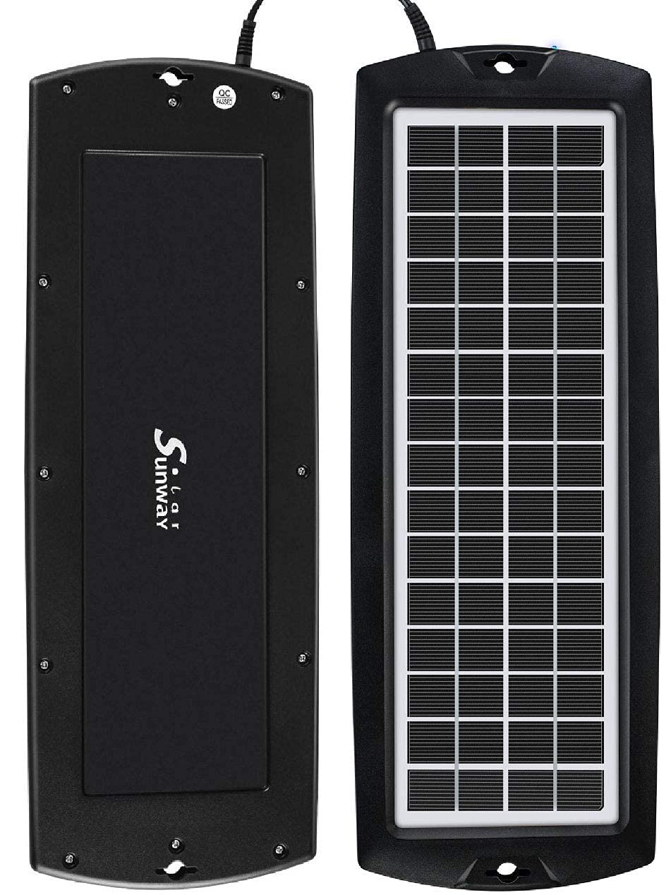 Sunway Solar LED charge indicator shows charging status clearly.