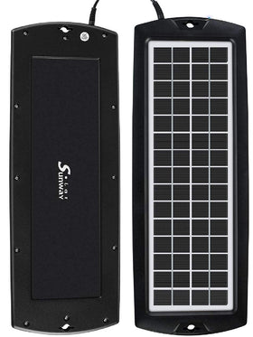 Sunway Solar LED charge indicator shows charging status clearly.