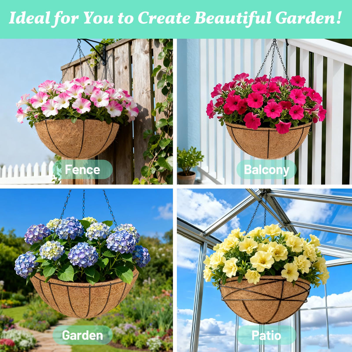 Sunwinx coco liner versatile for pets, crafts, and decorative arrangements.