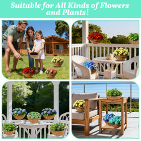 Sunwinx six-pack liner set enhances balconies, decks, and curbside planters.