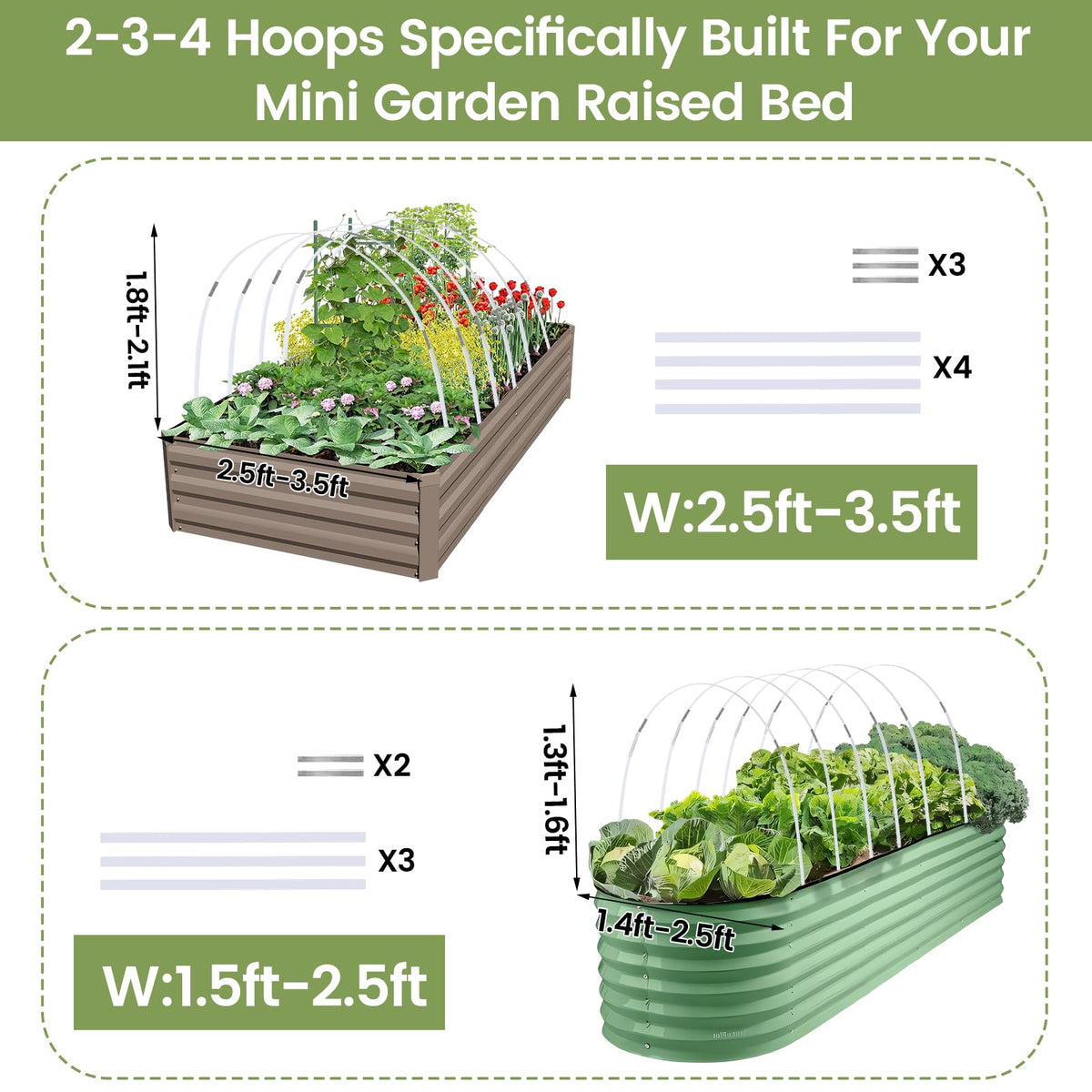 Sunwuk Hoops 30 connectors for quick assembly.