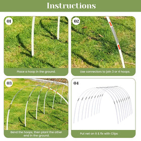 Sunwuk row cover protects seedlings from pests and weather.