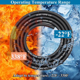 Sunxeke hose endures -22°F to 338°F for varied climates.