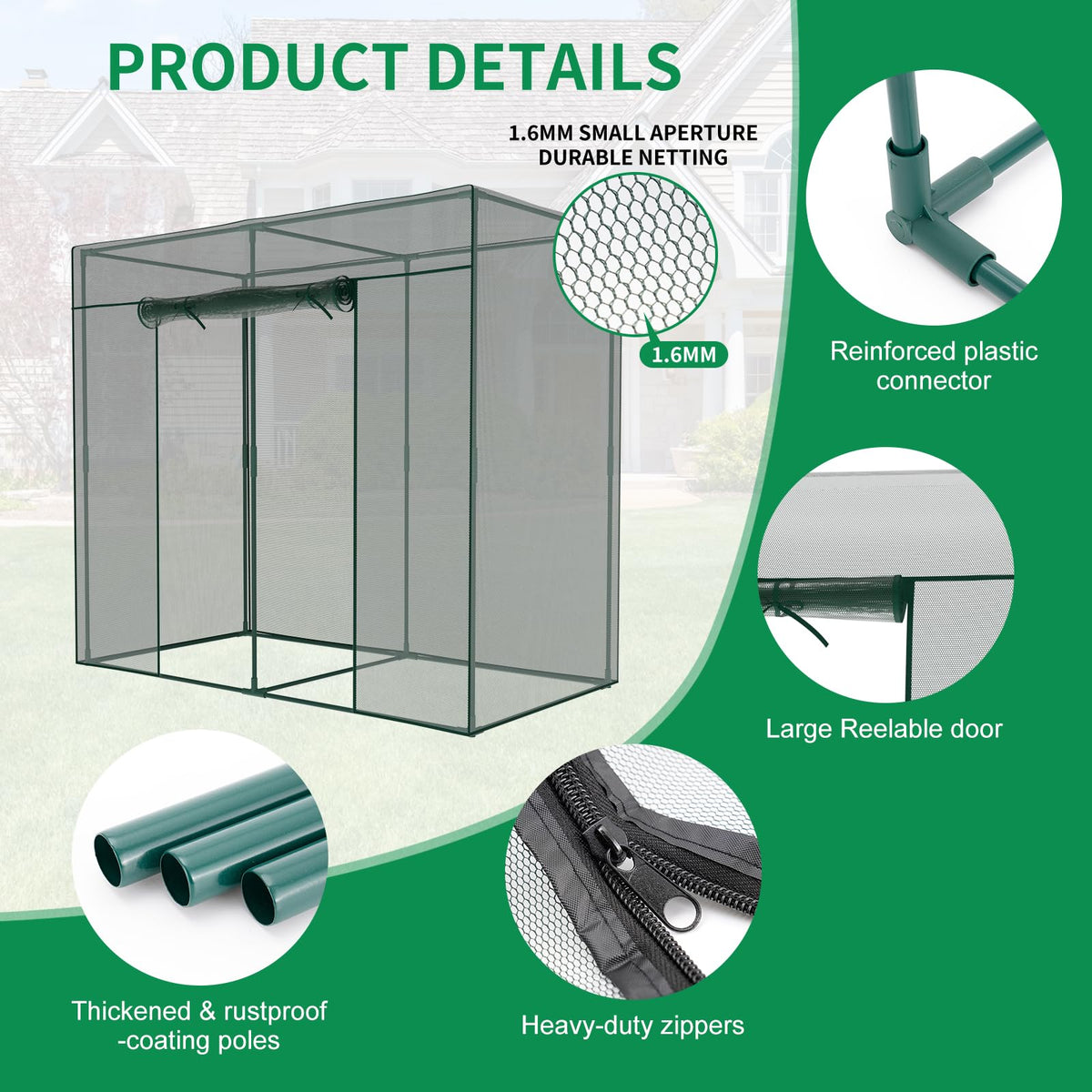 SUNYRISY crop cage mesh close-up demonstrates breathable, durable mesh