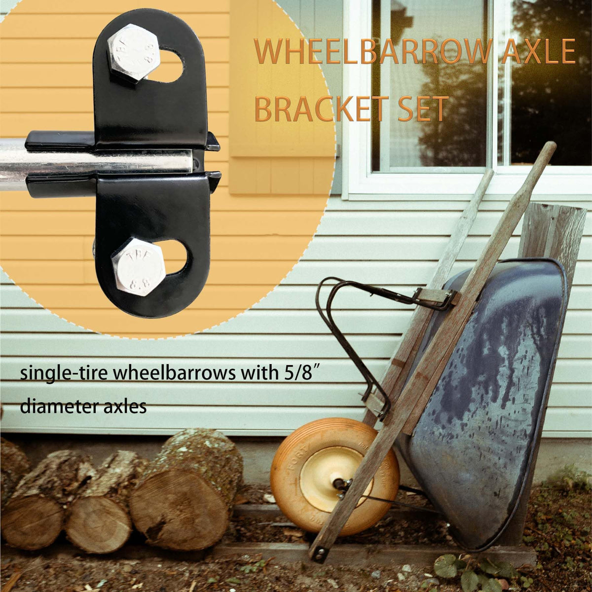 SUONE high-strength steel axle supports heavier loads with lasting durability