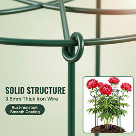 SUOWEEI 3.5mm iron wire cage resists bending and lasts seasons