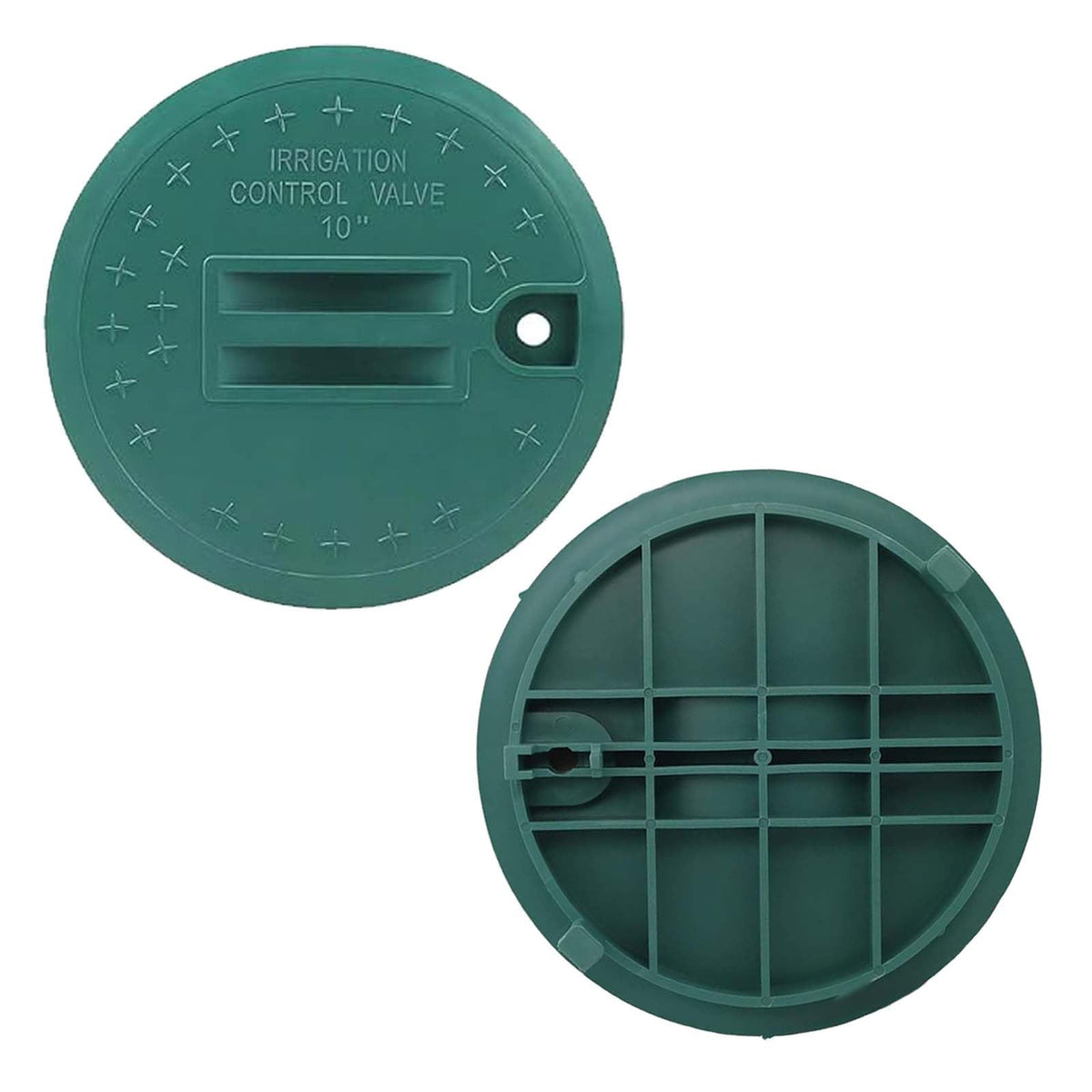 SupaoSPG 2Pack 10in valve box cover side view protects irrigation valves