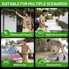 SUPCLUB ideal for garden, car wash, and patio cleaning tasks.