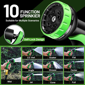 SUPCLUB kink-free design ensures steady water throughout watering tasks.