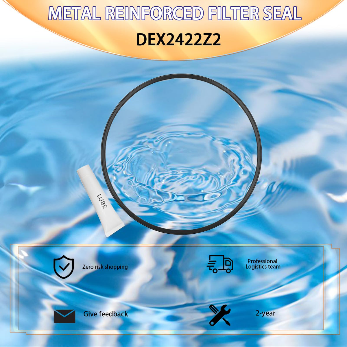 supeiqality 2-year warranty label communicates confidence and support