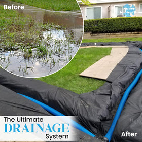 Super Geotextile 6oz erosion control fabric helps sediment capture and soil stabilization