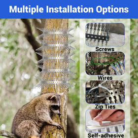 Easy installation with screws and cable ties shown by SuperAbound system