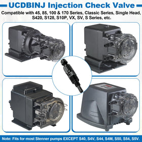 Robust seal design of the UCDBINJ valve preventing leaks