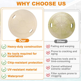 SuperDi Hayward SP10712S replacement cover ensures long-lasting pool filtration compatibility.