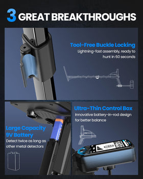 SuperEye Horizon X6 control panel with silicone buttons prevents accidental presses.