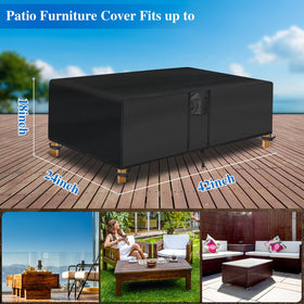 SUPERHOLD cover UV-resistant shielding patio table color from fading