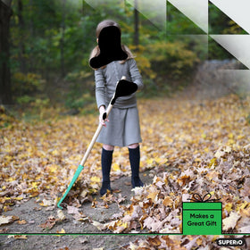 Superio Kids Rake outdoor-garden-activity invites kids to tidy outdoor spaces.