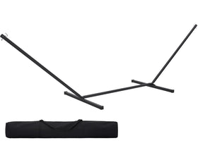 SUPERJARE 12ft hammock stand heavy-duty frame supports two people securely.