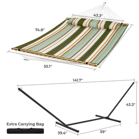 SuperJARE straight bamboo spreaders simplify assembly in minutes.