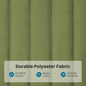 SUPERJARE bright stripe design adds a lively vibe outdoors.