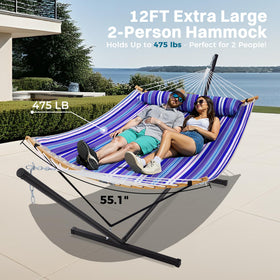 SUPERJARE detachable pillow enhances comfort during relaxation