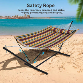 Snap-button lock joints on SUPERJARE hammock for tool-free assembly