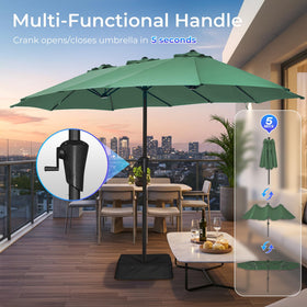 Fade resistant canopy keeps colors vibrant under sun exposure.