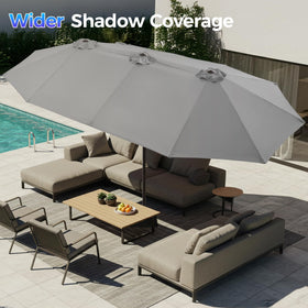SUPERJARE fade-resistant canopy maintains color outdoors