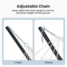 Supports up to 475 lbs for two-person lounging.