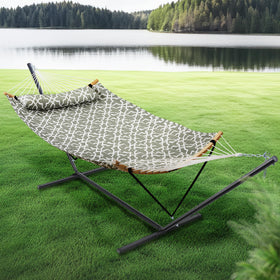 SUPERJARE hammock with detachable pillow for customizable comfort during naps