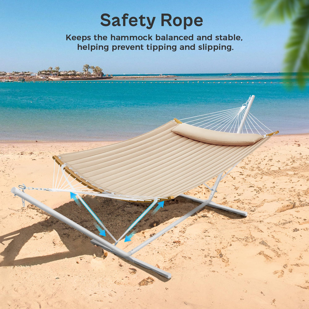Portable carrying bag included for easy transport anywhere